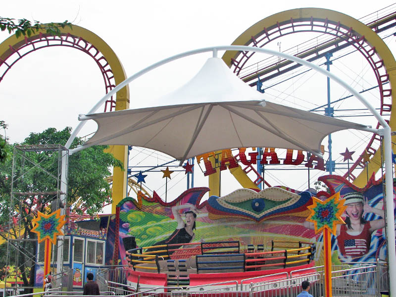 膜結(jié)構(gòu)廣場(chǎng)景觀彩膜