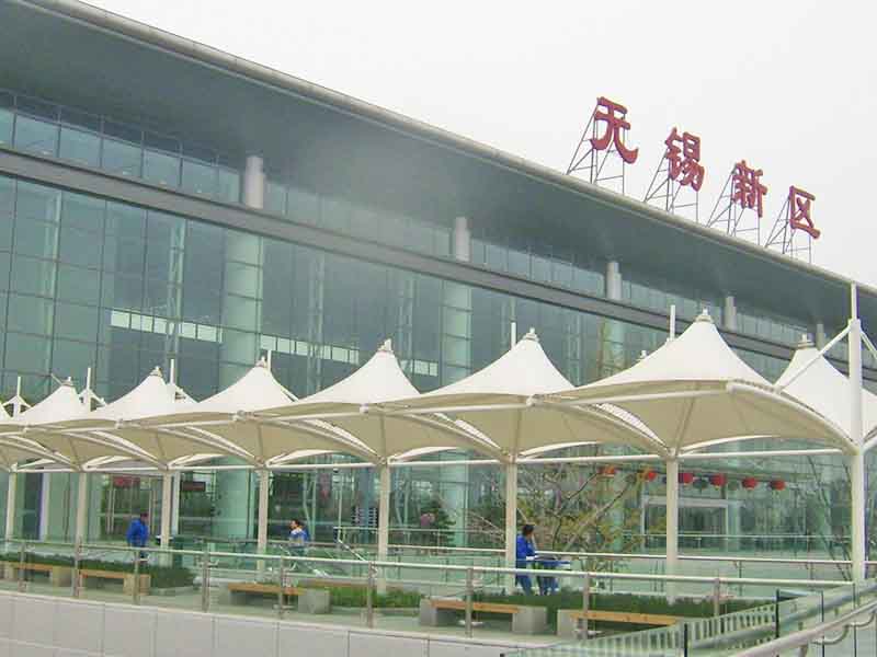 膜結(jié)構(gòu)廣場(chǎng)景觀小品