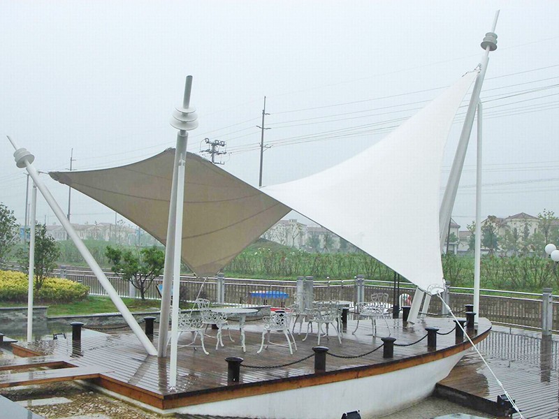 膜結(jié)構(gòu)廣場(chǎng)景觀小品