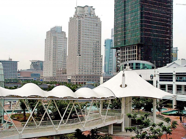 膜結(jié)構(gòu)通道遮陽