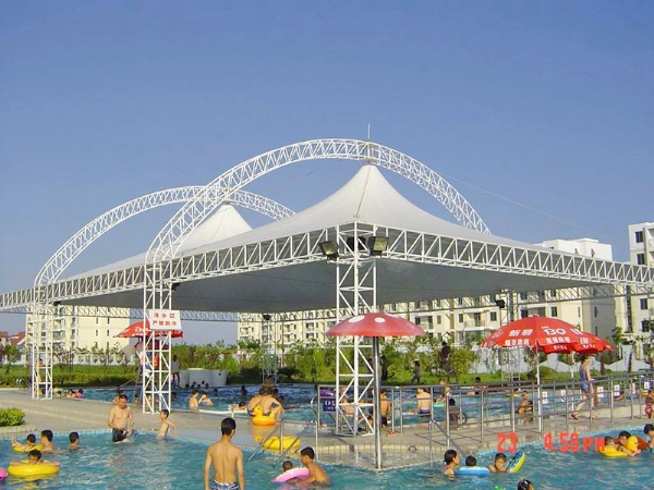 膜結(jié)構(gòu)泳池遮陽