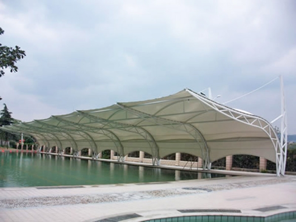 膜結(jié)構(gòu)泳池遮陽