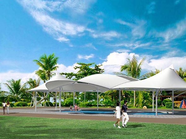 膜結(jié)構(gòu)泳池遮陽