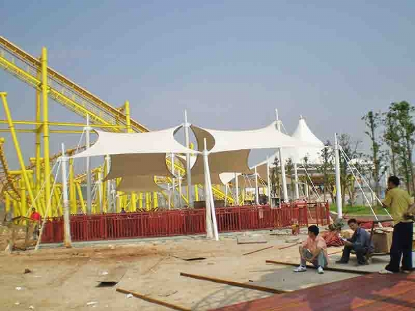 膜結構廣場景觀小品