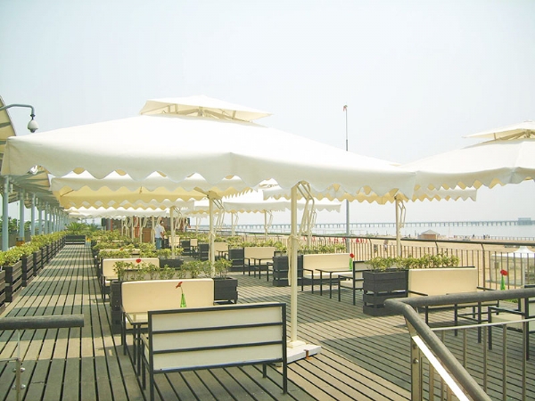 膜結構廣場景觀小品