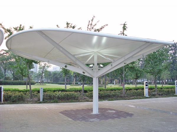 膜結構廣場景觀小品