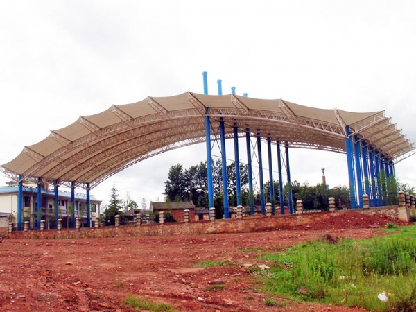 膜結構體育場館