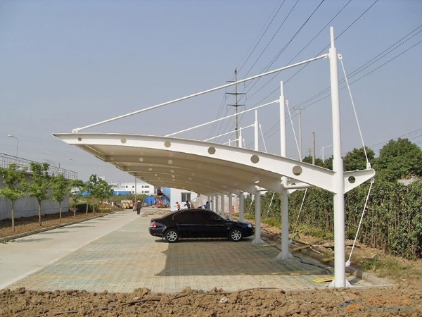 膜結構汽車棚