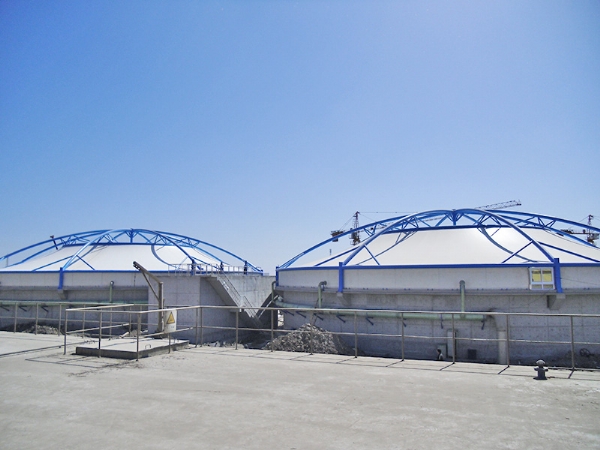 膜結(jié)構(gòu)污水池環(huán)保加蓋