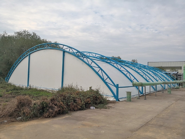 膜結(jié)構(gòu)污水池環(huán)保加蓋